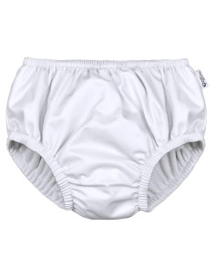 Pañal de Natación Reutilizable i play 24 meses UPF 50 Blanco