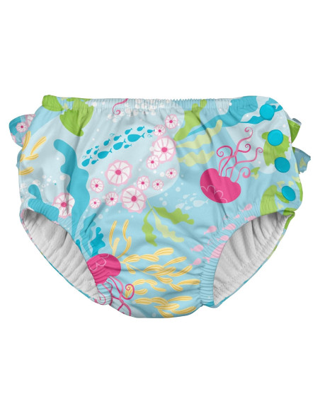 Pañal de Natación Reutilizable i play Aqua Coral Reef 4T Pañal de Natación Reutilizable i play Aqua Coral Reef 4T