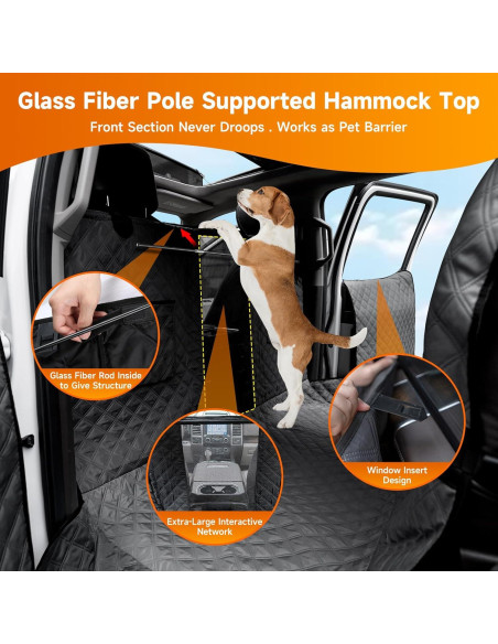 Cubierta de Asiento para Perros Sanqitara TF150 XL Impermeable Cubierta de Asiento para Perros Sanqitara TF150 XL Impermeable