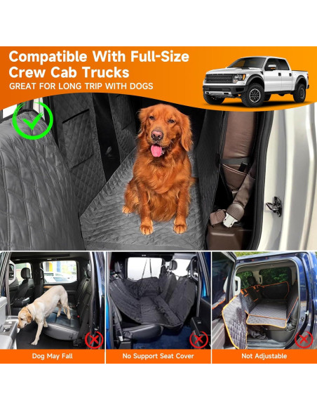 Cubierta de Asiento para Perros Sanqitara TF150 XL Impermeable Cubierta de Asiento para Perros Sanqitara TF150 XL Impermeable