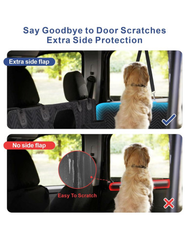 Funda de Asiento para Perros Trivlpet - Impermeable 128.5x61cm