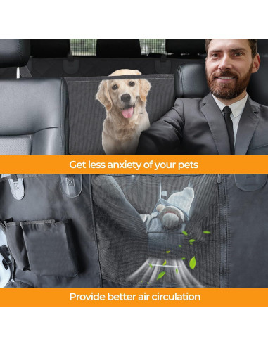 Cubierta de Asiento para Perros Simple Deluxe Impermeable
