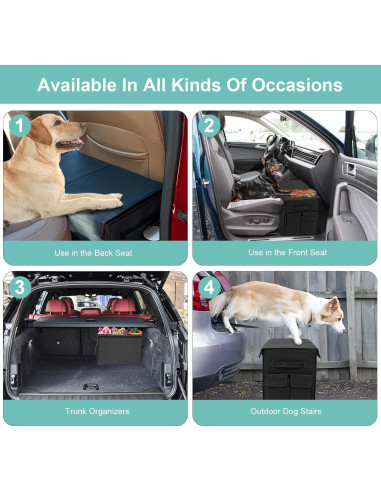 Extensor de Asiento para Perros EAROND 807 Plegable 50.8x27.4cm