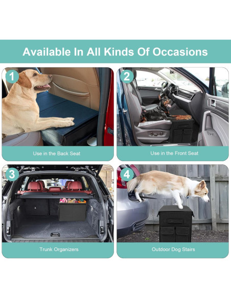 Extensor de Asiento para Perros EAROND 807 Plegable 50.8x27.4cm Extensor de Asiento para Perros EAROND 807 Plegable 50.8x27.4cm