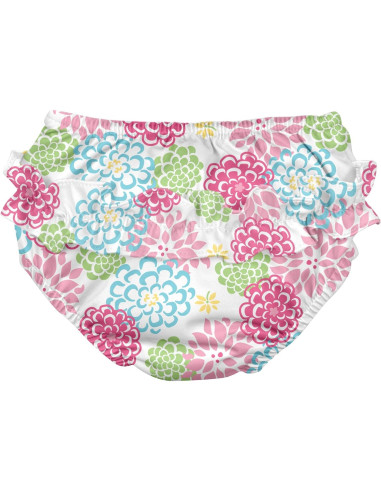 Pañal de baño reutilizable i play Zinnia blanca 18 meses