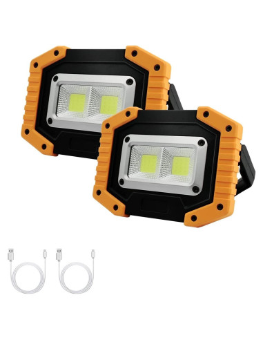 Luz de Trabajo LED Tekstap 30W 2000LM Recargable IP65