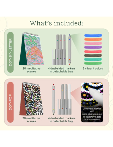 Set de Actividades Artísticas Lifelines FlowArt 4-Pack - Colorea y Medita Set de Actividades Artísticas Lifelines FlowArt 4-Pack - Colorea y Medita