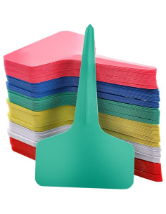 Etiquetas de Plantas Tipo T Foraineam - 600 Piezas 6 Colores 2