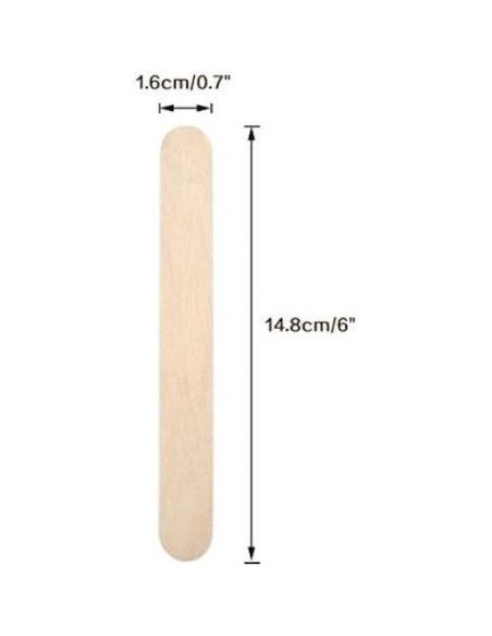 Etiquetas de Jardín de Madera KINGLAKE 150 Pcs 15.24 cm Etiquetas de Jardín de Madera KINGLAKE 150 Pcs 15.24 cm