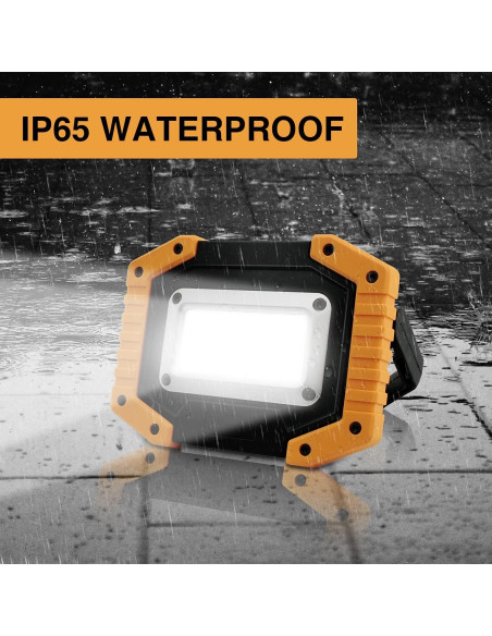 Luz de Trabajo LED Tekstap 30W 2000LM Recargable IP65 Luz de Trabajo LED Tekstap 30W 2000LM Recargable IP65