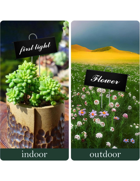 30 Etiquetas de Metal para Plantas Cureder - Impermeables 30 Etiquetas de Metal para Plantas Cureder - Impermeables