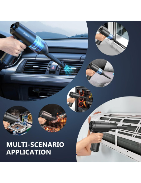 Soplador de aire Airpher 2 en 1 70000RPM recargable Soplador de aire Airpher 2 en 1 70000RPM recargable