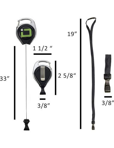 Soporte ID Stronghold Duolite para 2 Tarjetas con Cordón