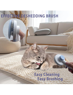 Kit de Acicalamiento para Gatos POSAPET 6 Herramientas Azul 2