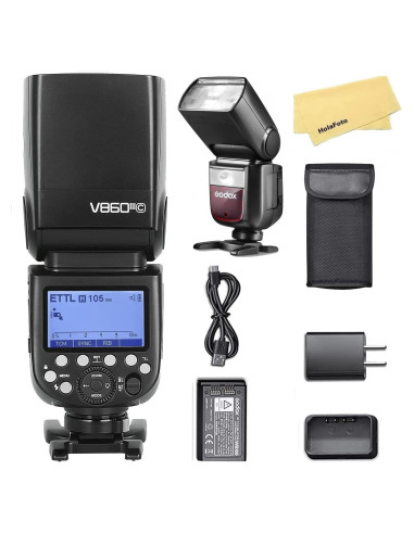 Flash Godox V860III-C para Cámara Canon 480 Flashes 1.5s