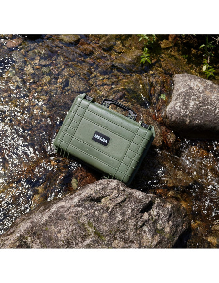Funda Protectora MEIJIA Dura Impermeable 33.9x29.5cm Verde Funda Protectora MEIJIA Dura Impermeable 33.9x29.5cm Verde