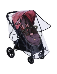 Cubierta de Lluvia Universal para Cochecito EVA Transparente
