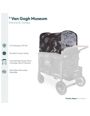 Cubre Lluvia WONDERFOLD W4 Elite/Luxe - Capota Panorámica Van Gogh