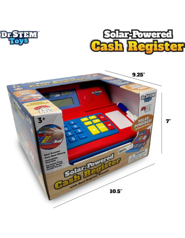 Caja Registradora Juguete Dr. STEM con Dinero - 67 Piezas