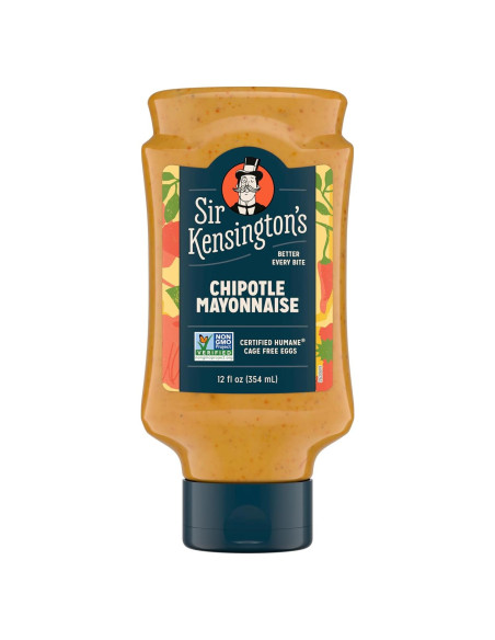 Mayonesa de Chipotle Sir Kensington 340 g Sin Gluten y Sin OGM Mayonesa de Chipotle Sir Kensington 340 g Sin Gluten y Sin OGM