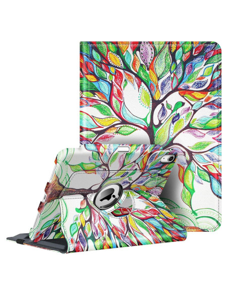 Funda giratoria Fintie para iPad Air 10.9" 2022/2020 - Árbol de Amor Funda giratoria Fintie para iPad Air 10.9" 2022/2020 - Árbol de Amor