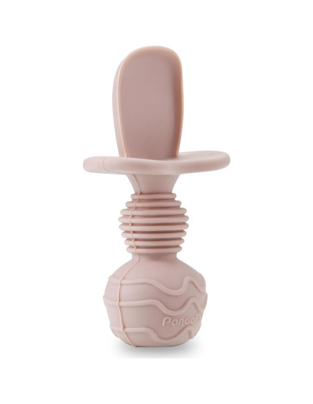 PandaEar 6 Utensilios de Silicona para Bebés - Cucharas y Tenedores Rosa PandaEar 6 Utensilios de Silicona para Bebés - Cucharas y Tenedores Rosa