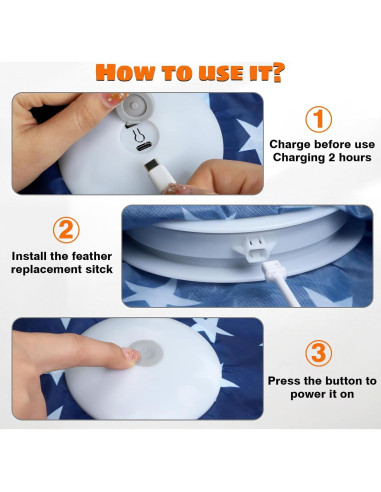 Juguete Interactivo para Gatos Oxawo P43 con Plumas y Sonido