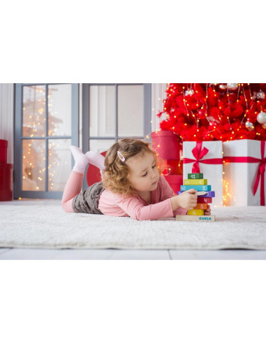 Kit de Reloj de Madera Montessori Wise ELK - Juguete Educativo