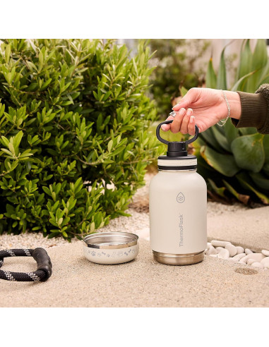 Botella de Agua Aislada para Mascotas ThermoFlask 0.95L