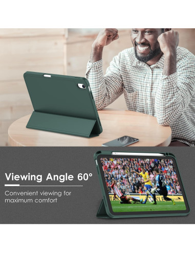 Funda ZryXal para iPad 10.9" 10 Gen 2022 con Soporte Lápiz