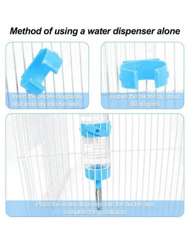 Dispensador Automático de Agua para Mascotas Wanheart 80ml Rosa