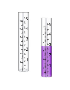 Juego de 2 Tubos de Reemplazo para Medidor de Lluvia SynHHergyx