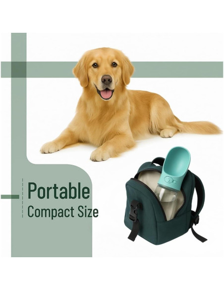 Botella de Agua Portátil para Perros Yiwu 0.56L Antifugas Botella de Agua Portátil para Perros Yiwu 0.56L Antifugas