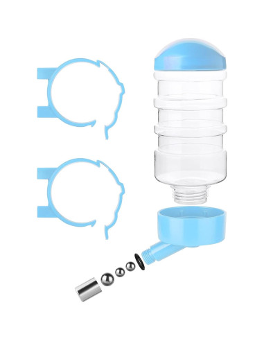 Botella de Agua Sin Goteo ITSVOURY 400ml para Mascotas Pequeñas
