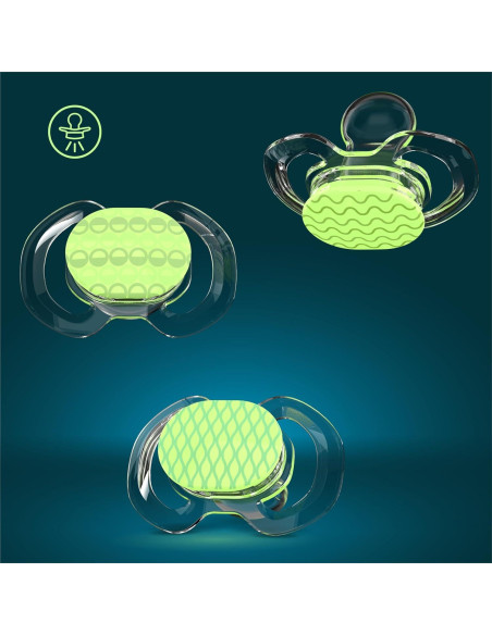 Chupete Smilo Baby Ortodóntico 9+ Meses - Paquete de 3 Silicona Chupete Smilo Baby Ortodóntico 9+ Meses - Paquete de 3 Silicona