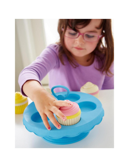 Juego de Cupcakes Green Toys - 16 Piezas para Niños Juego de Cupcakes Green Toys - 16 Piezas para Niños