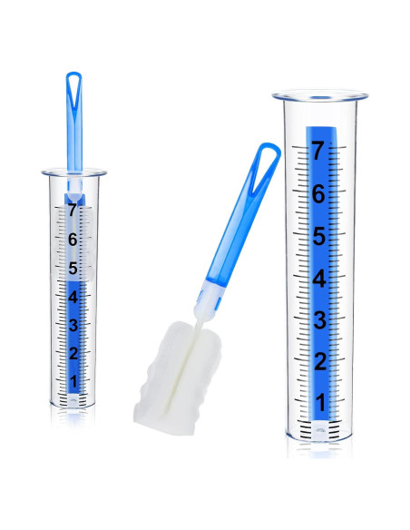 Juego de Reemplazo Medidor de Lluvia YBEATY con Cepillo Juego de Reemplazo Medidor de Lluvia YBEATY con Cepillo