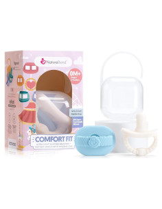 Chupete NatureBond 2 en 1 Silicona para Bebés 0-6 Meses