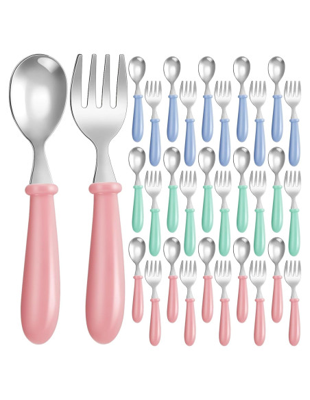 Set de Utensilios para Niños Dandat 48 Piezas Acero Inoxidable Set de Utensilios para Niños Dandat 48 Piezas Acero Inoxidable