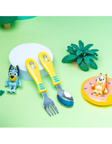 Juego de Utensilios para Niños Zak Designs Bluey 4 Piezas