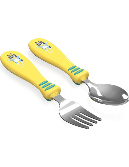 Juego de Utensilios para Niños Zak Designs Bluey 4 Piezas Juego de Utensilios para Niños Zak Designs Bluey 4 Piezas