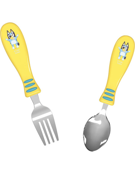 Juego de Utensilios para Niños Zak Designs Bluey 4 Piezas Juego de Utensilios para Niños Zak Designs Bluey 4 Piezas