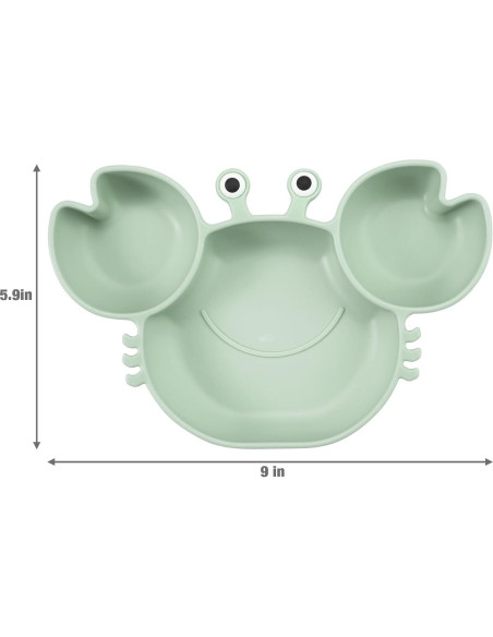 Platos de Succión de Silicona PandaEar para Niños - 2 Unidades Platos de Succión de Silicona PandaEar para Niños - 2 Unidades