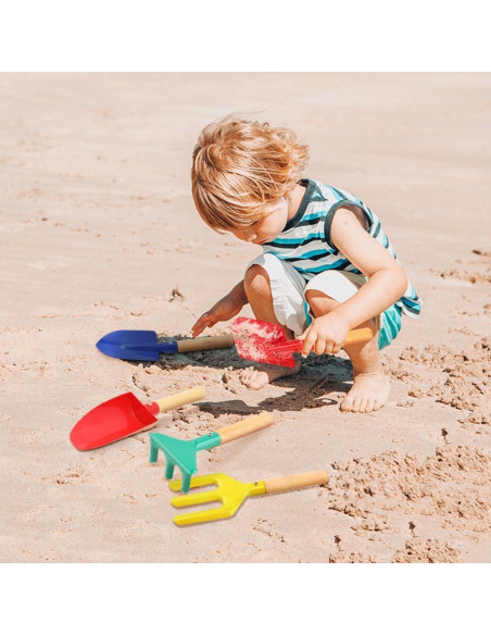 Juego de herramientas de playa UMUACCAN 6 piezas para niños Juego de herramientas de playa UMUACCAN 6 piezas para niños