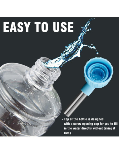 Botella de Agua para Perros y Gatos LTSGORY 946ml Libre de BPA