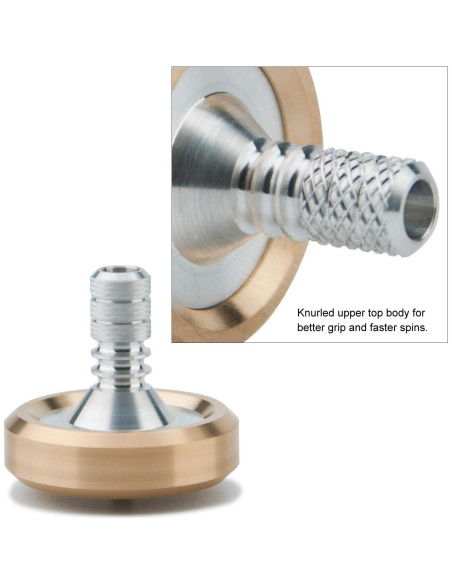Peonza Bimetálica DjuiinoStar DST-808 con Base Pulida Peonza Bimetálica DjuiinoStar DST-808 con Base Pulida