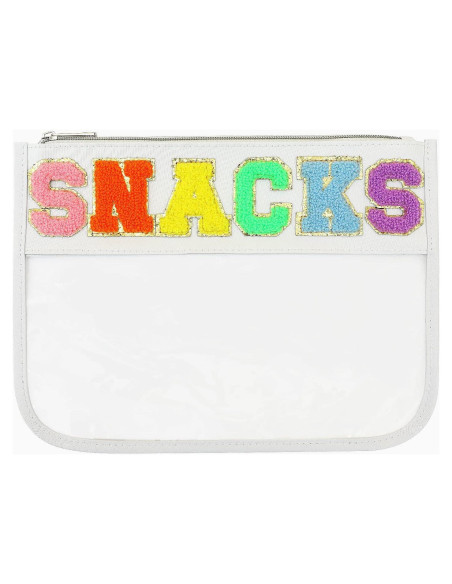 Bolsa Cosmética Transparente BCRMPT Chenille 29.5x20.8cm Bolsa Cosmética Transparente BCRMPT Chenille 29.5x20.8cm