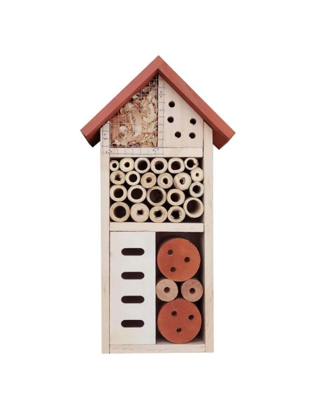 Casa de Insectos de Madera Lulu Home 26.4x8.6x13.7cm Casa de Insectos de Madera Lulu Home 26.4x8.6x13.7cm