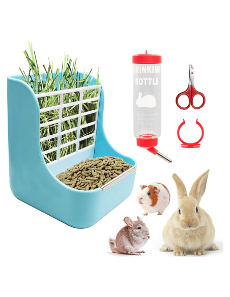 Kit de Alimentación 3-en-1 para Mascotas LLSPET - Azul Kit de Alimentación 3-en-1 para Mascotas LLSPET - Azul