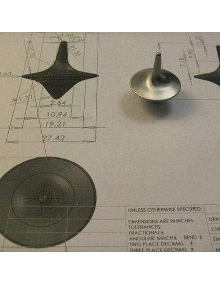 Trompos Giratorios de Metal Jinshining - 4 Pcs, Alivio Estrés Trompos Giratorios de Metal Jinshining - 4 Pcs, Alivio Estrés